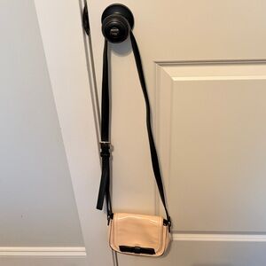 Kate Spade Cream and Black Crossbody Bag